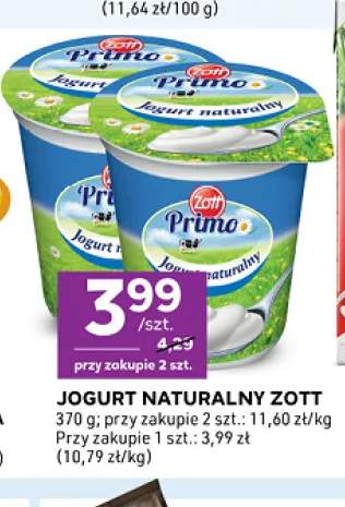 Jogurt naturalny Zott