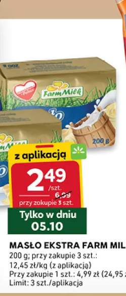 Masło ekstra Farm Milk