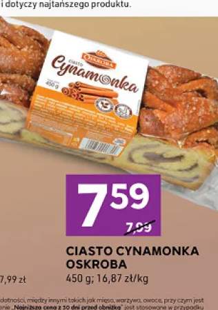 Ciasto Cynamonka Oskroba