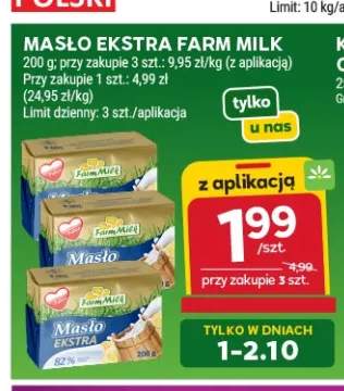 Masło ekstra Farm Milk