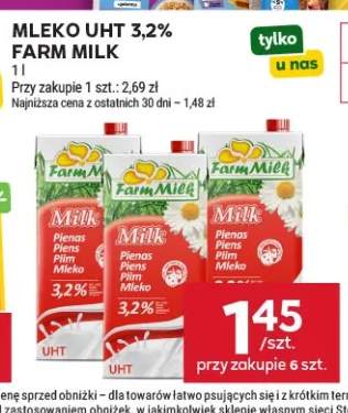 Mleko UHT Farm Milk 3,2%