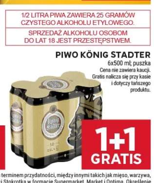 Piwo König Stadter 6-pak 500 ml