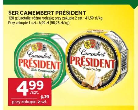 Ser Camembert zioła prowansalskie Président +1 wariant