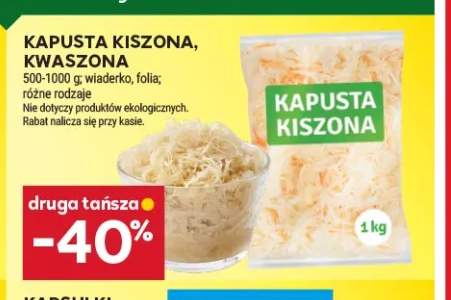 Kapusta kiszona kwaszona