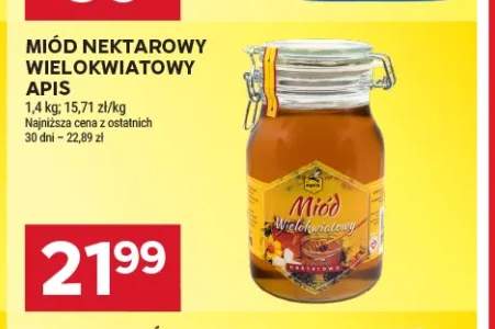 Miód nektarowy wielokwiatowy Apis