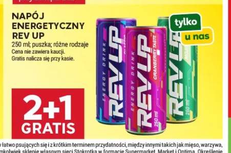 Napój energetyczny Rev Up