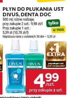 Płyn do płukania ust Divus +1 wariant
