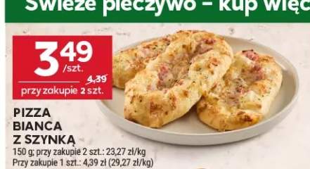 Pizza Bianca z szynką