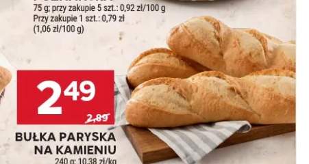 Bułka paryska na kamieniu