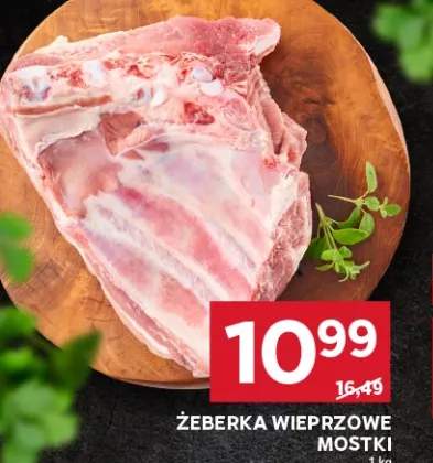 Żeberka wieprzowe mostki