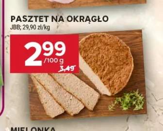 Pasztet na okrągło JBB