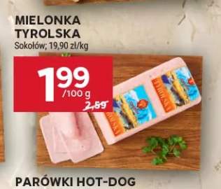 Mielonka tyrolska Sokołów