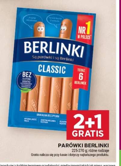 Parówki Berlinki Classic