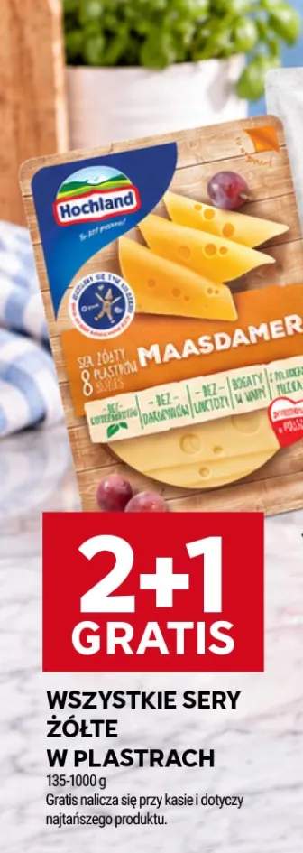 Sery żółte w plastrach +4 warianty