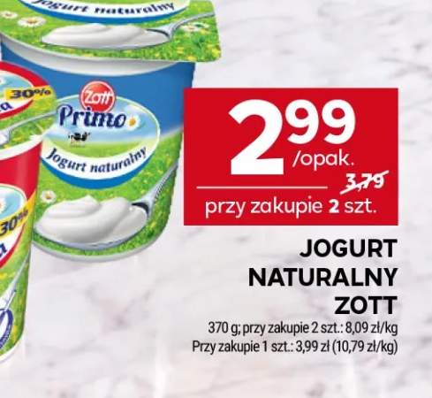 Jogurt naturalny Zott