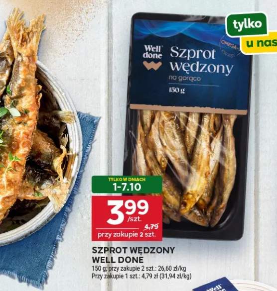 Szprot wędzony Well Done