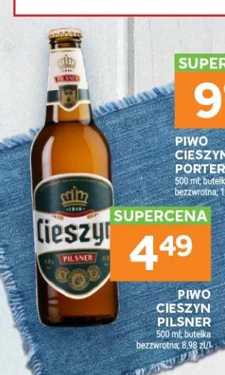 Piwo Cieszyn Pilsner