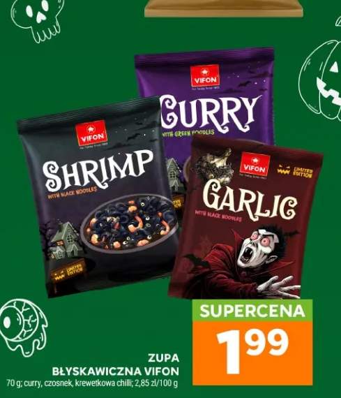 Zupa błyskawiczna Vifon curry +2 warianty