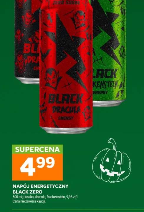 Napój energetyczny Black Zero dracula +1 wariant