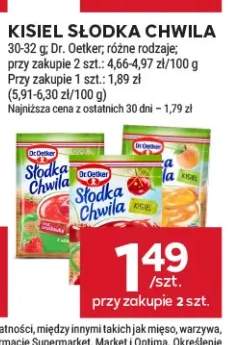 Kisiel Słodka Chwila Dr. Oetker