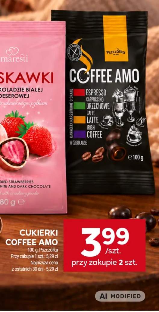 Cukierki Coffee Amo Pszczółka