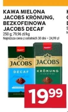 Kawa mielona Jacobs Krönung +1 wariant