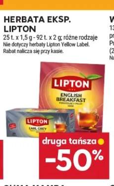 Herbata ekspresowa Lipton
