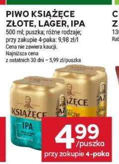 Piwo Książęce Złote +2 warianty