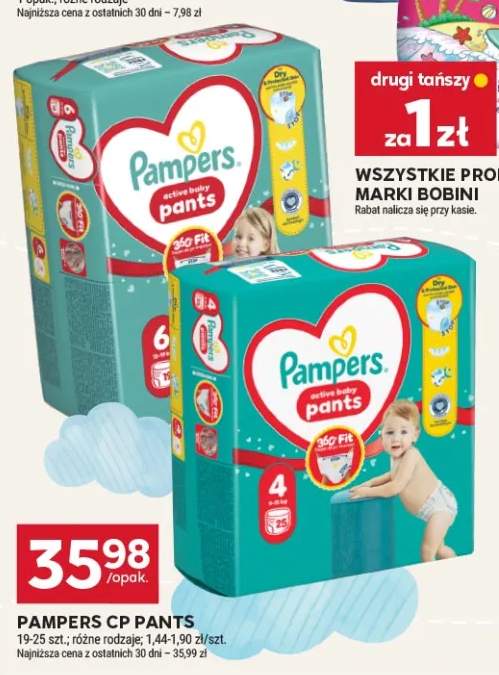 Pieluchomajtki Pampers Active Baby Pants