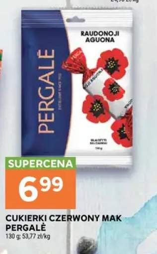 Cukierki Czerwony Mak Pergalė