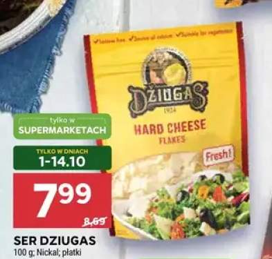 Ser Dziugas płatki