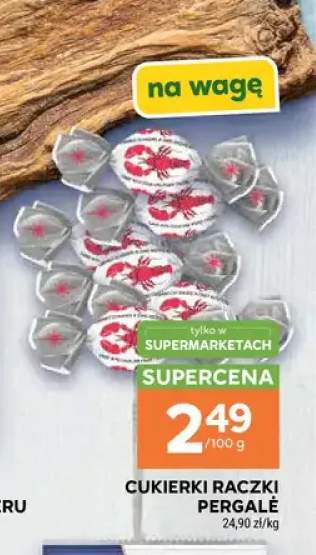 Cukierki raczki Pergalė
