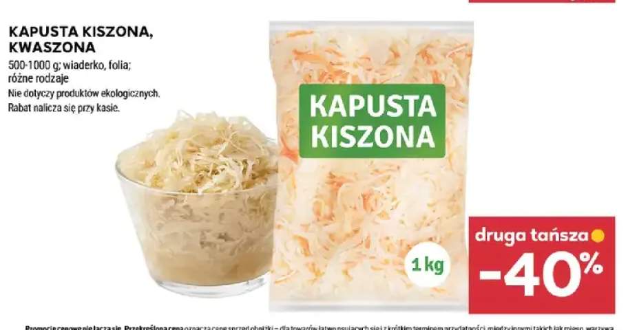 Kapusta kiszona kwaszona