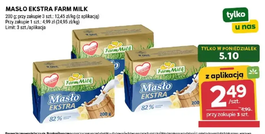 Masło ekstra Farm Milk