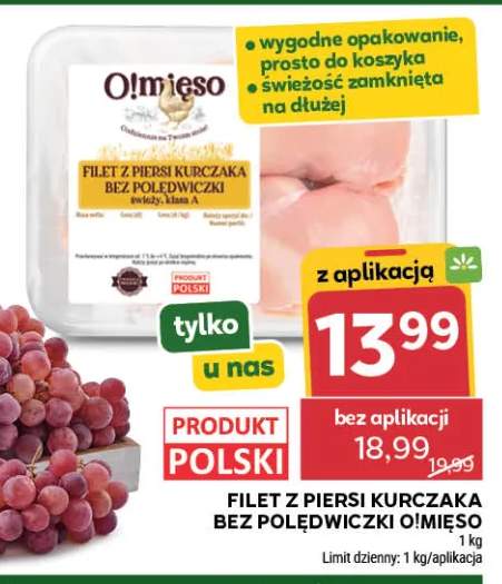 Filet z piersi kurczaka bez polędwiczki O!mięso