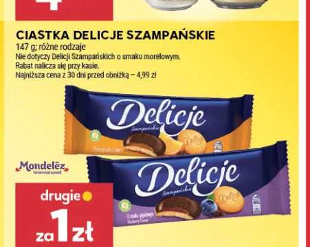 Ciastka Delicje Szampańskie
