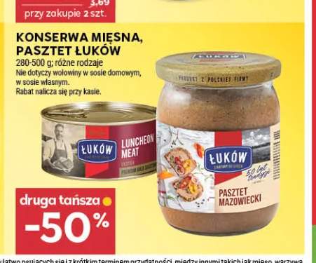 Konserwa mięsna Łuków +1 wariant