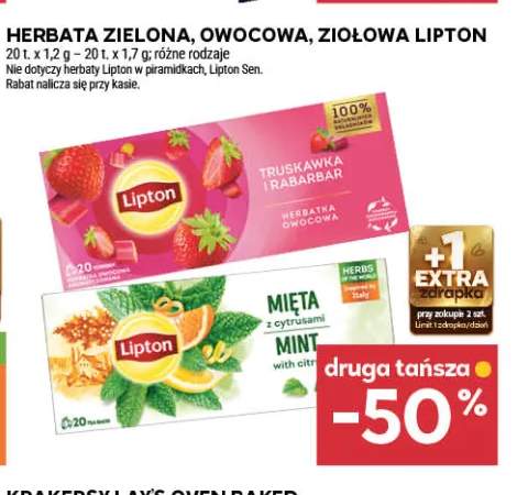 Herbata zielona Lipton +2 warianty