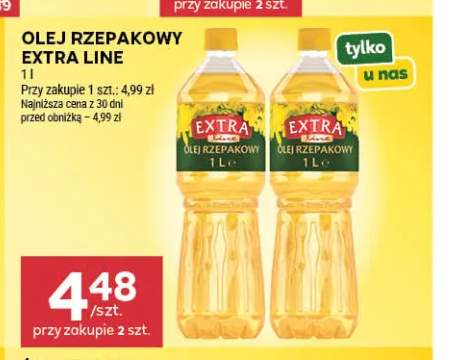 Olej rzepakowy Extra Line