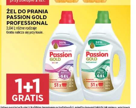 Żel do prania Color Passion Gold Professional +1 wariant