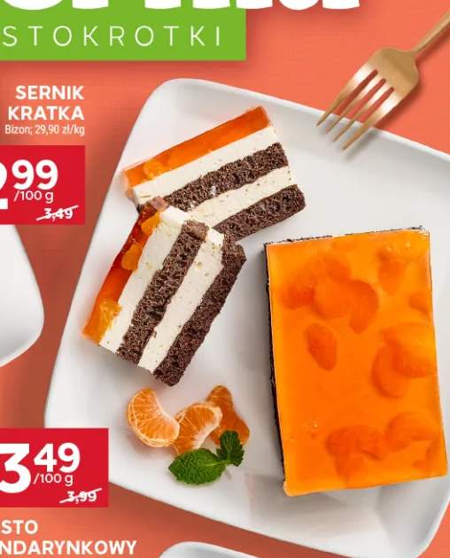 Ciasto Mandarynkowy Sad Cukiernia Staropolska
