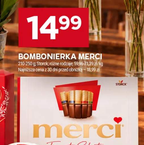 Bombonierka Merci Finest Selection