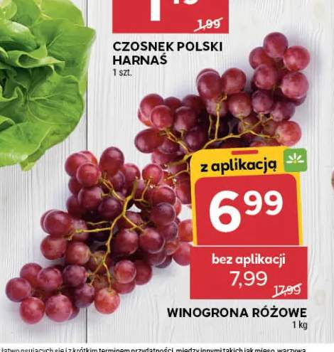 Winogrona różowe
