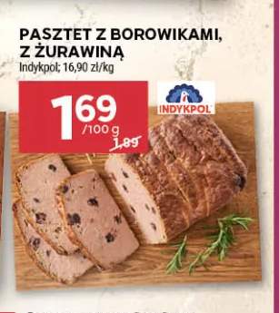 Pasztet z borowikami Indykpol +1 wariant