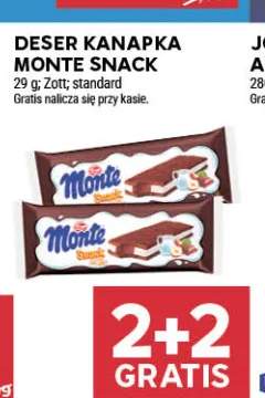 Deser kanapka Monte Snack Zott