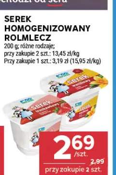 Serek homogenizowany Rolmlecz