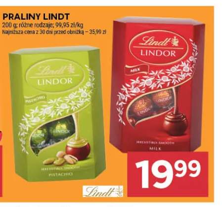 Praliny Lindt Lindor +1 wariant