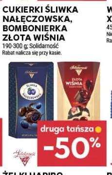 Cukierki Śliwka Nałęczowska Solidarność +1 wariant