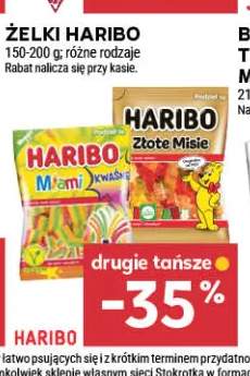 Żelki Złote Misie Haribo +1 wariant