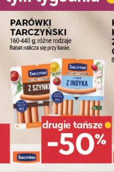 Parówki z szynki Tarczyński +1 wariant